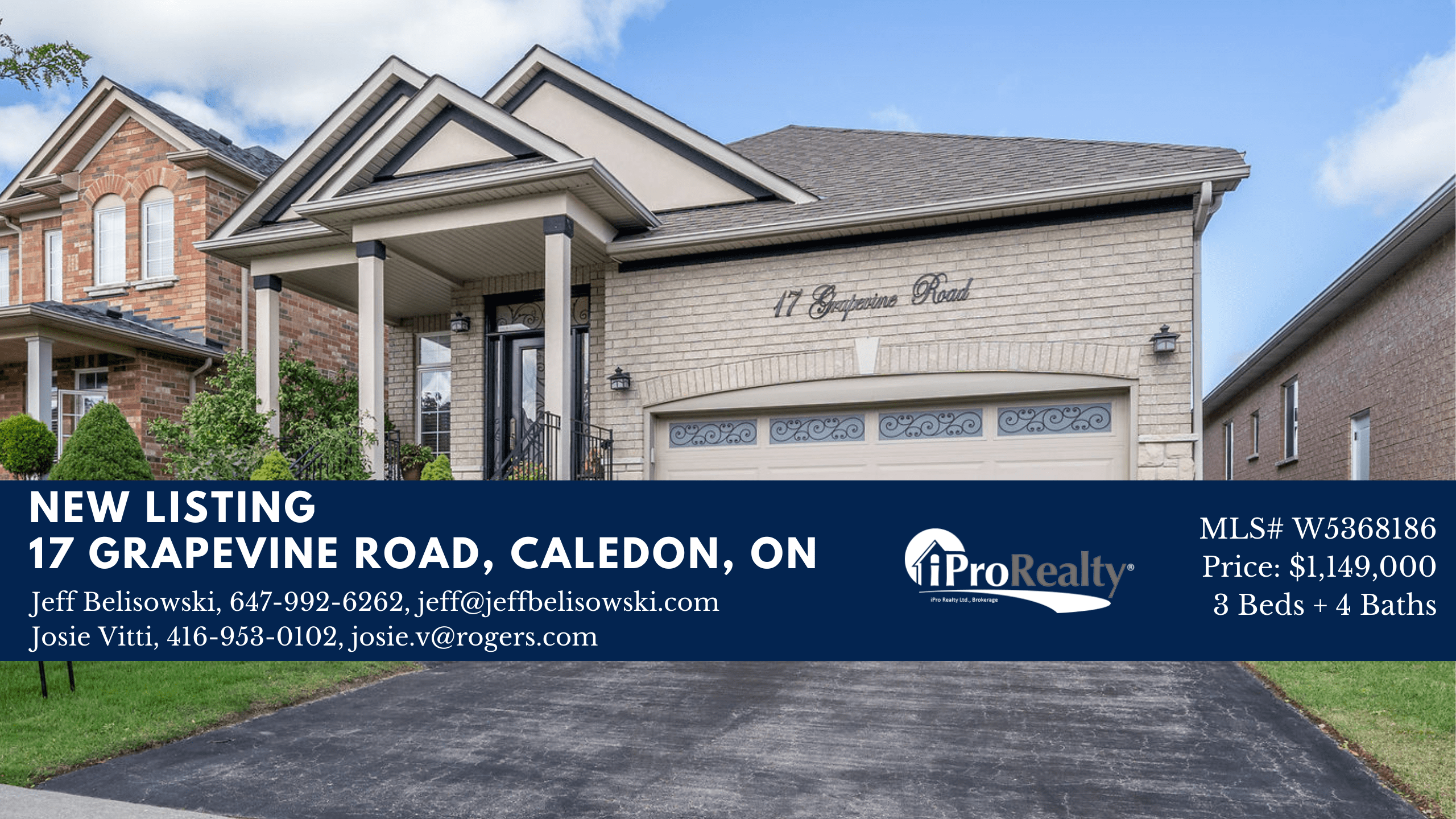 For Sale – 17 Grapevine Road, Caledon