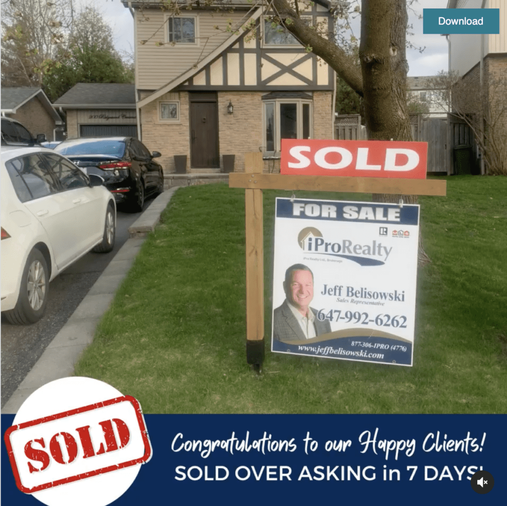 CONGRATULATIONS 💥 to our clients at 200 Ridgewood Crescent in Caledon. 